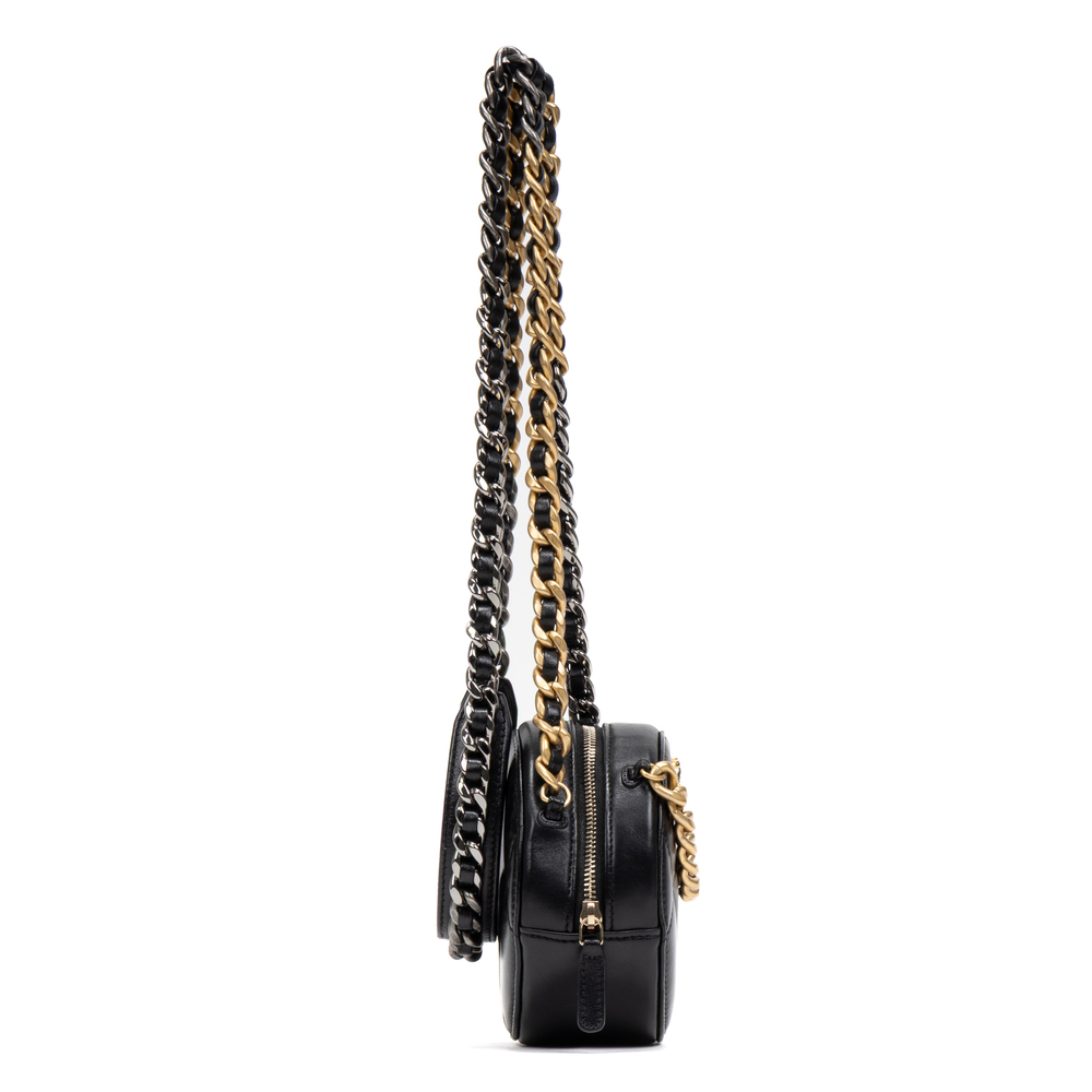 Chanel 19 Round Chain Clutch Small - Picture 3 of 11